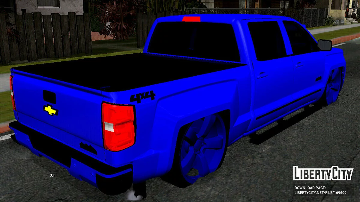 Chevrolet Silverado Dimodifikasi (hanya DFF) / GTA San Andreas (iOS, Android)