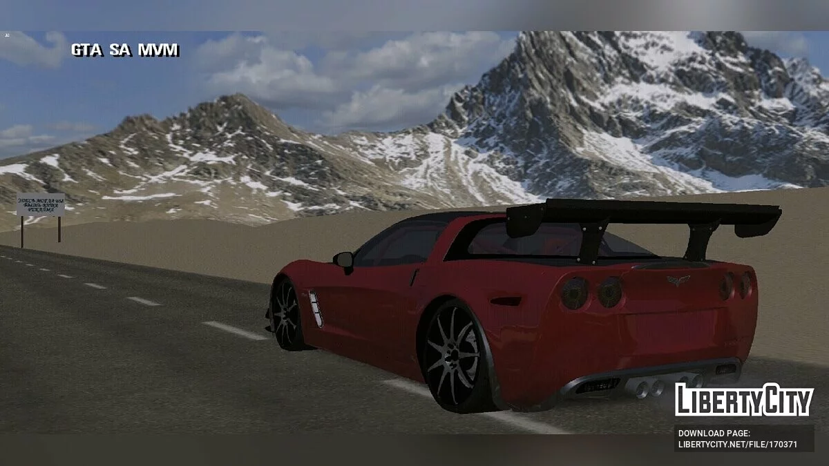 Chevrolet Corvette / GTA San Andreas (iOS, Android)