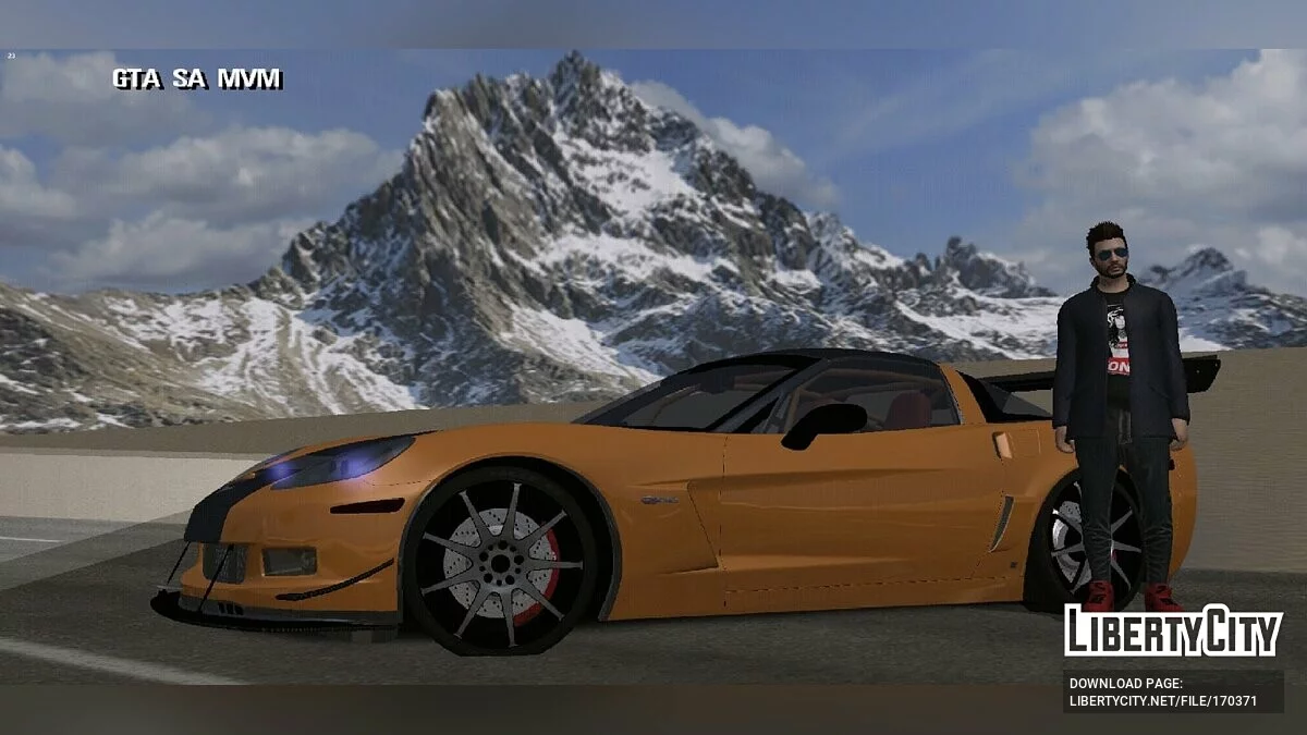 Chevrolet Corvette / GTA San Andreas (iOS, Android)