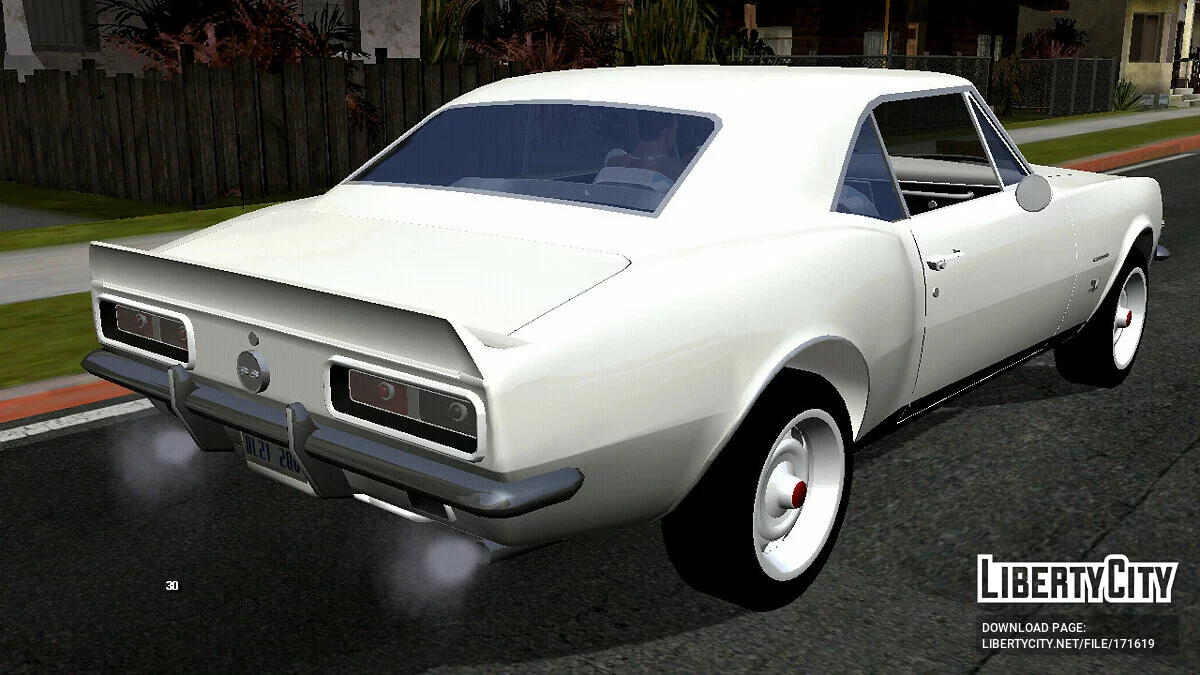 Chevrolet Camaro Z28 1969 (тільки DFF) / GTA San Andreas (iOS, Android)