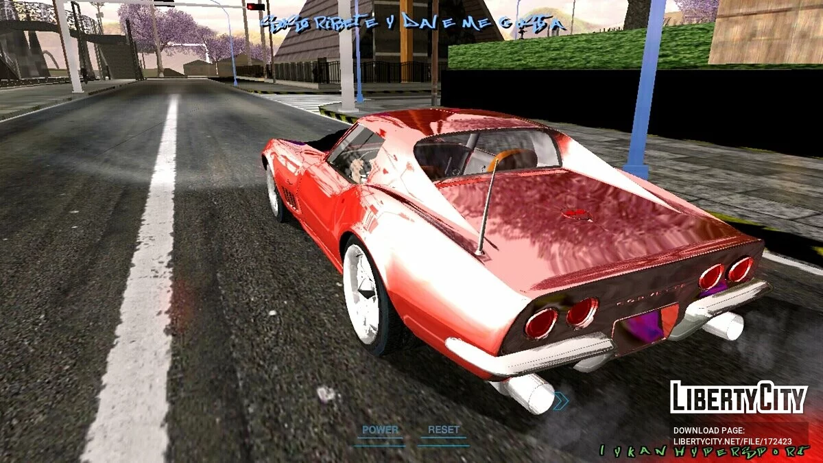 Chevrolet Stingray (somente DFF) / GTA San Andreas (iOS, Android)