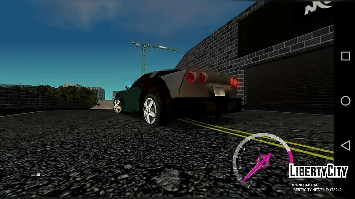 2012 Corvette Z06 / GTA San Andreas (iOS, Android)