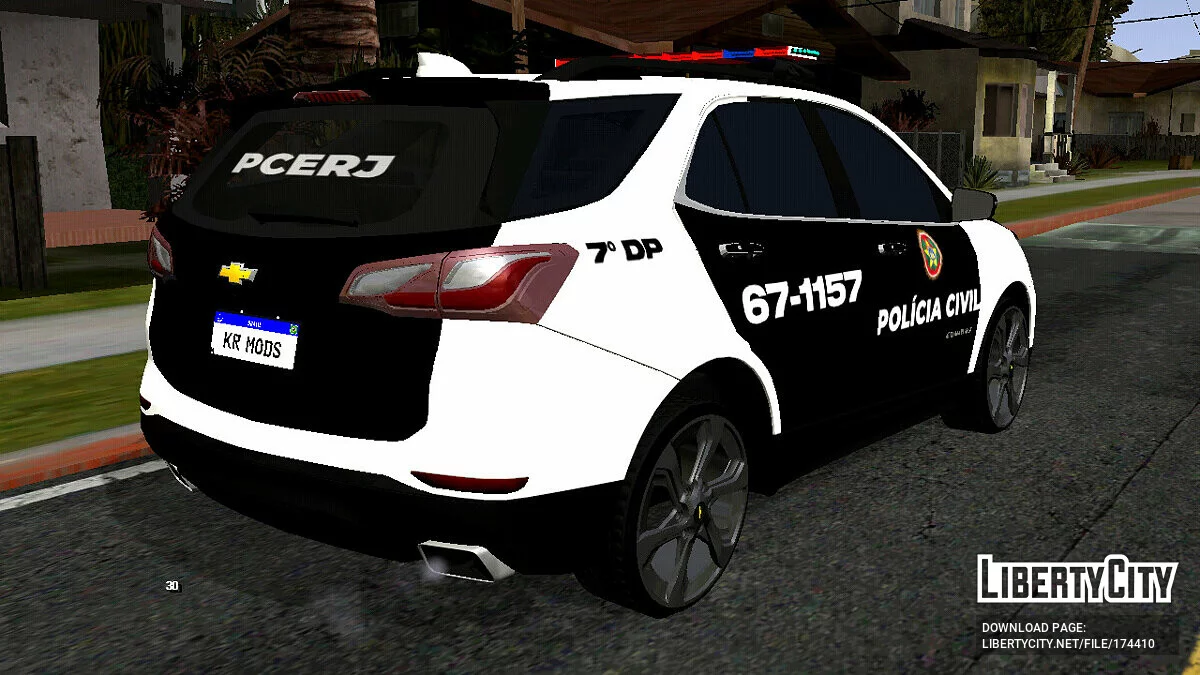 Chevrolet Equinox 2020 - Полиция / GTA San Andreas (iOS, Android)