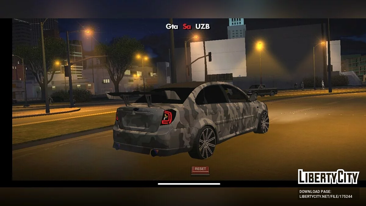 Chevrolet Lacetti з тюнінгом / GTA San Andreas (iOS, Android)