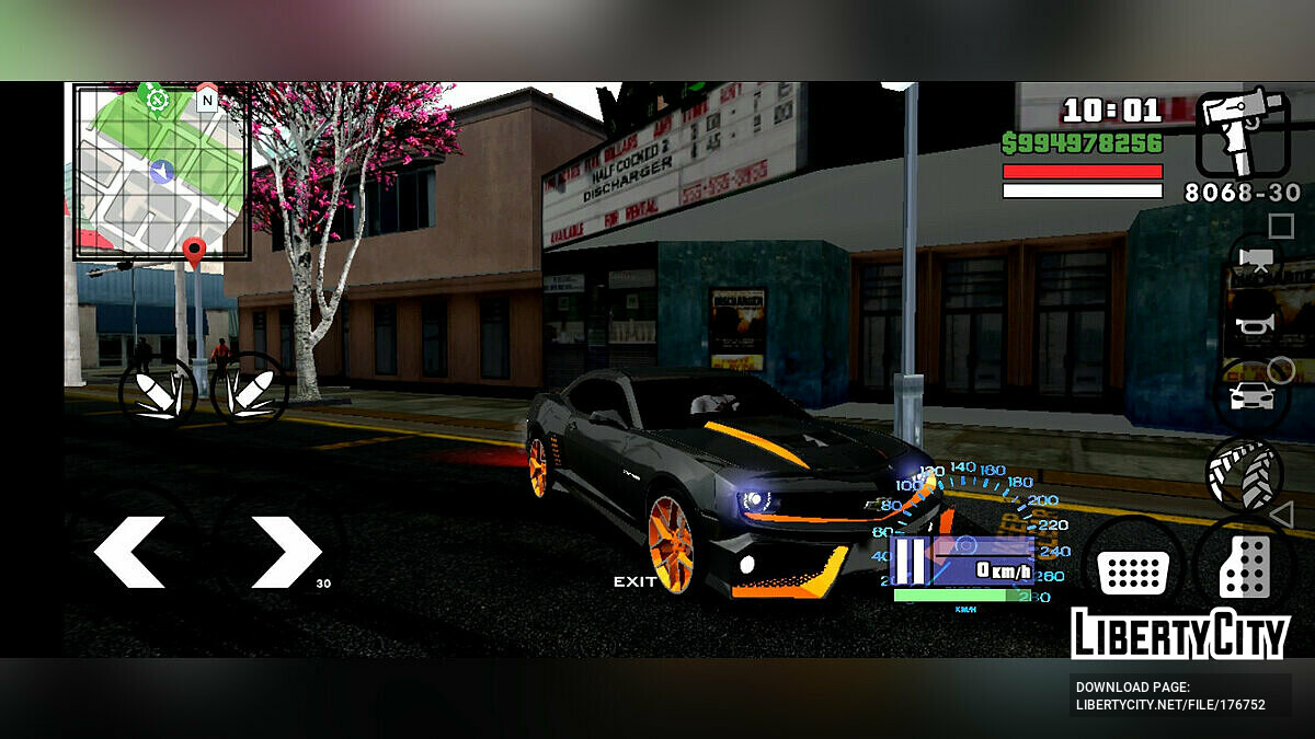 Chevrolet Camaro VR for GTA San Andreas (iOS,