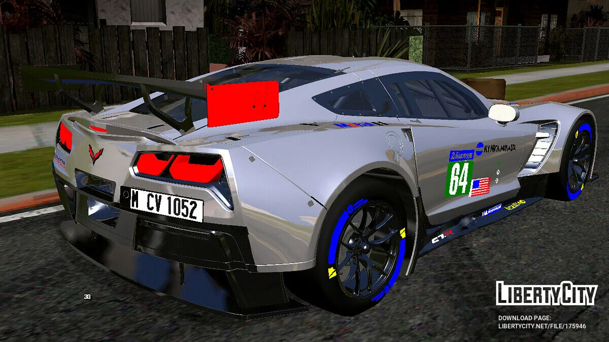 Chevrolet Corvette C7.R (DFF only) / GTA San Andreas (iOS, Android)