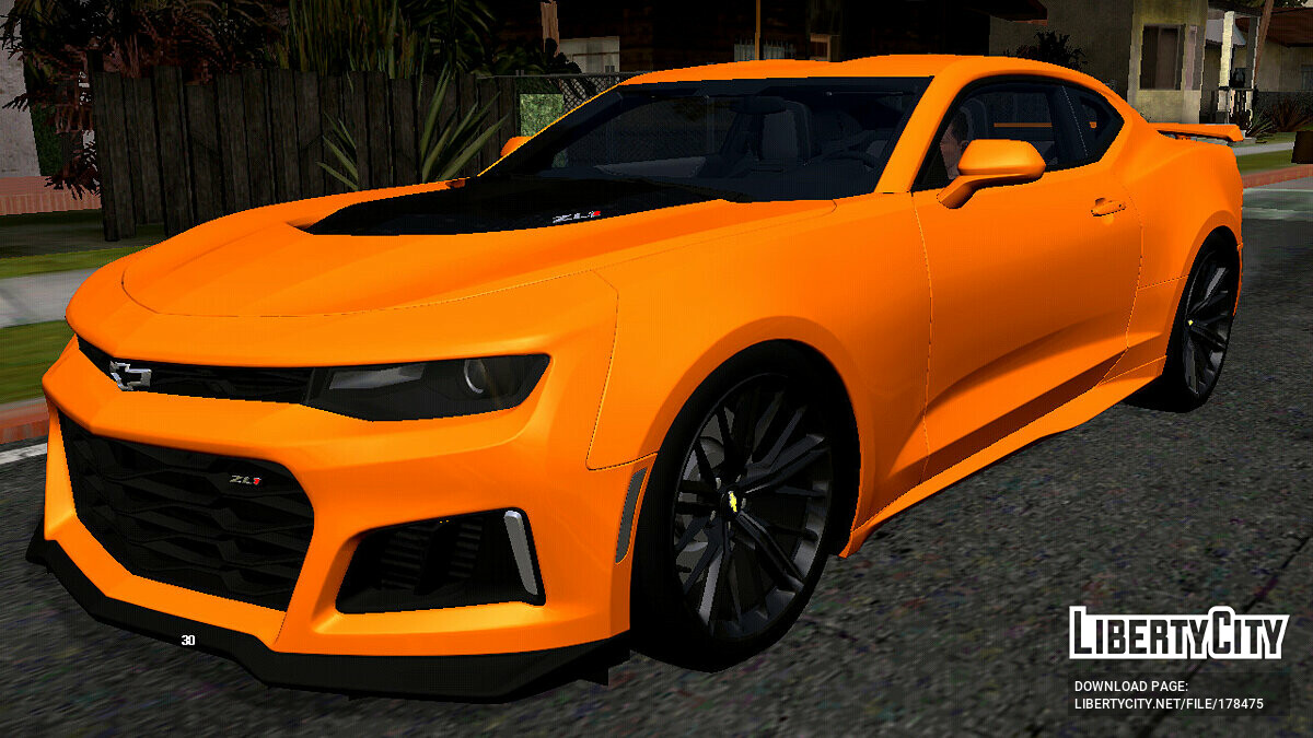 Download Chevrolet Camaro ZL1 (DFF only) for GTA San Andreas (iOS, Android)