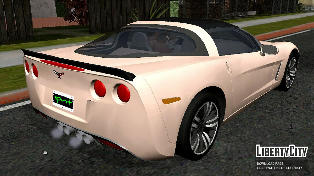 Chevrolet Corvette C6 (hanya DFF) / GTA San Andreas (iOS, Android)