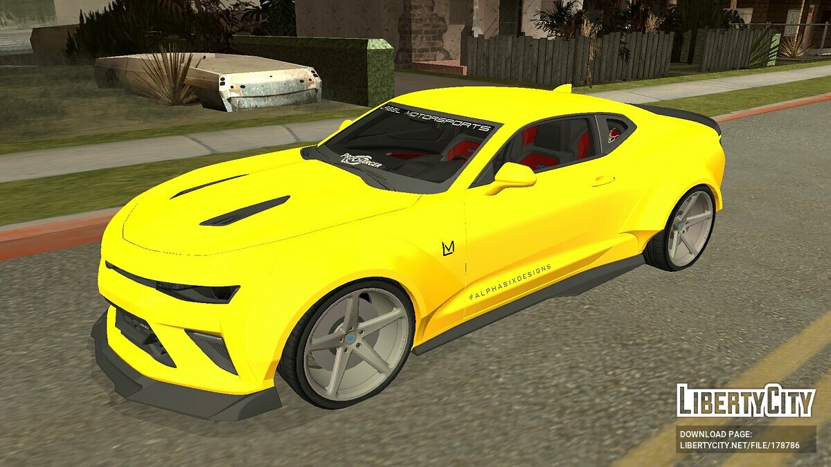 Download Chevrolet Camaro SS Customized for GTA San Andreas (iOS, Android)