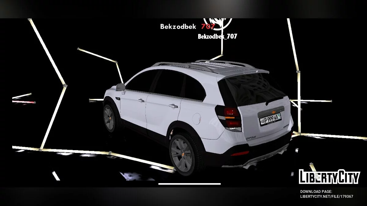 Chevrolet Captiva 4 / GTA San Andreas (iOS, Android)