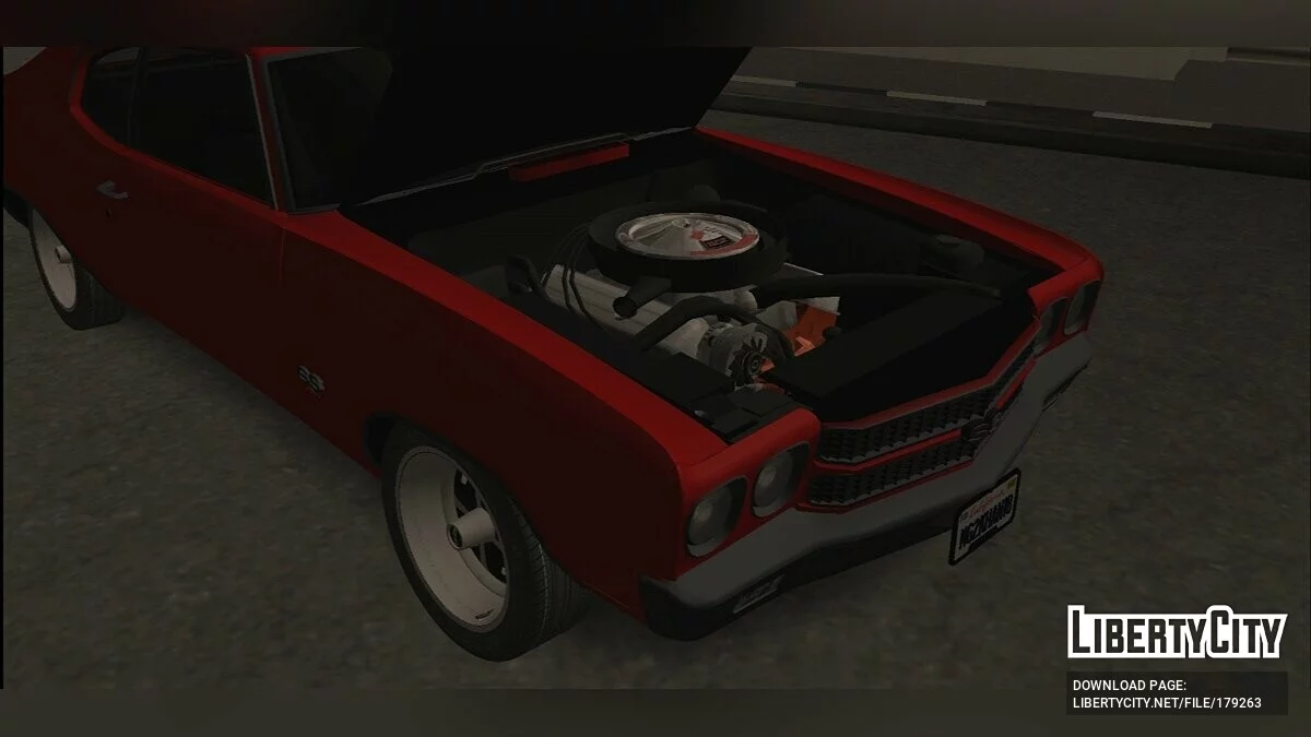 Chevrolet Chevelle SS 1970 / GTA San Andreas (iOS, Android)
