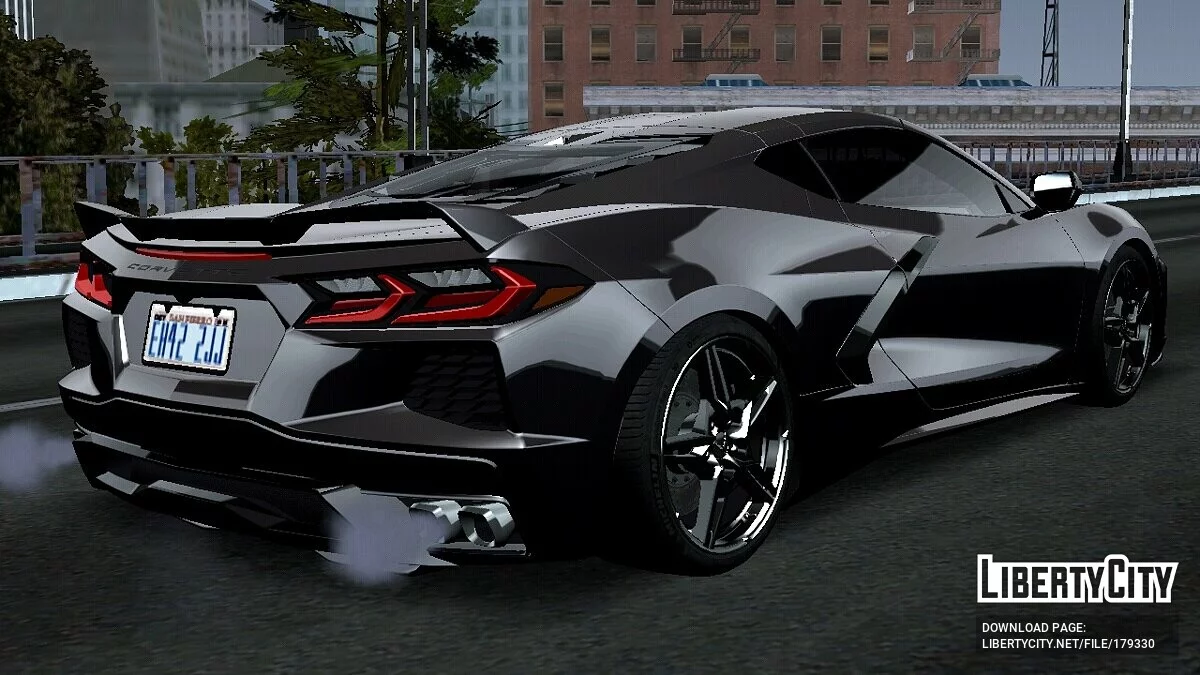 شيفروليه كورفيت C8 2019 / GTA سان أندرياس (iOS، أندرويد)