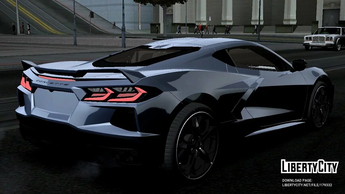 شيفروليه كورفيت C8 / GTA سان أندرياس (iOS، أندرويد)