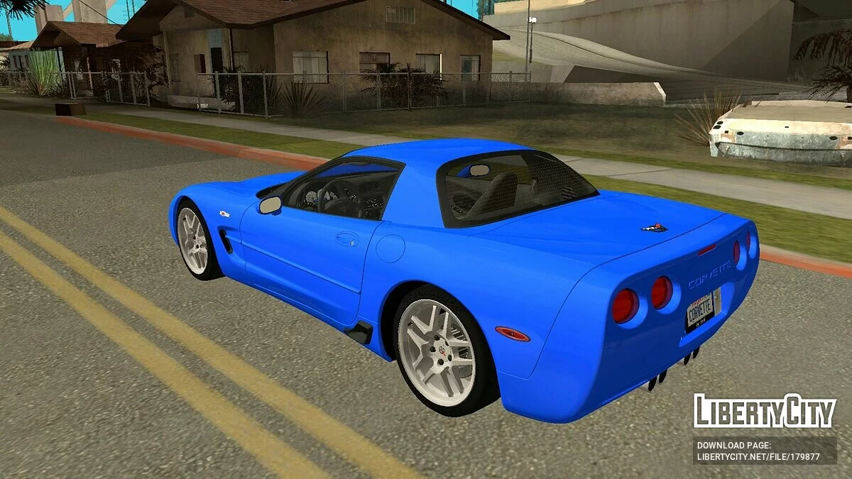 2002 年雪佛兰克尔维特 Z06 C5 / GTA San Andreas (iOS, Android)