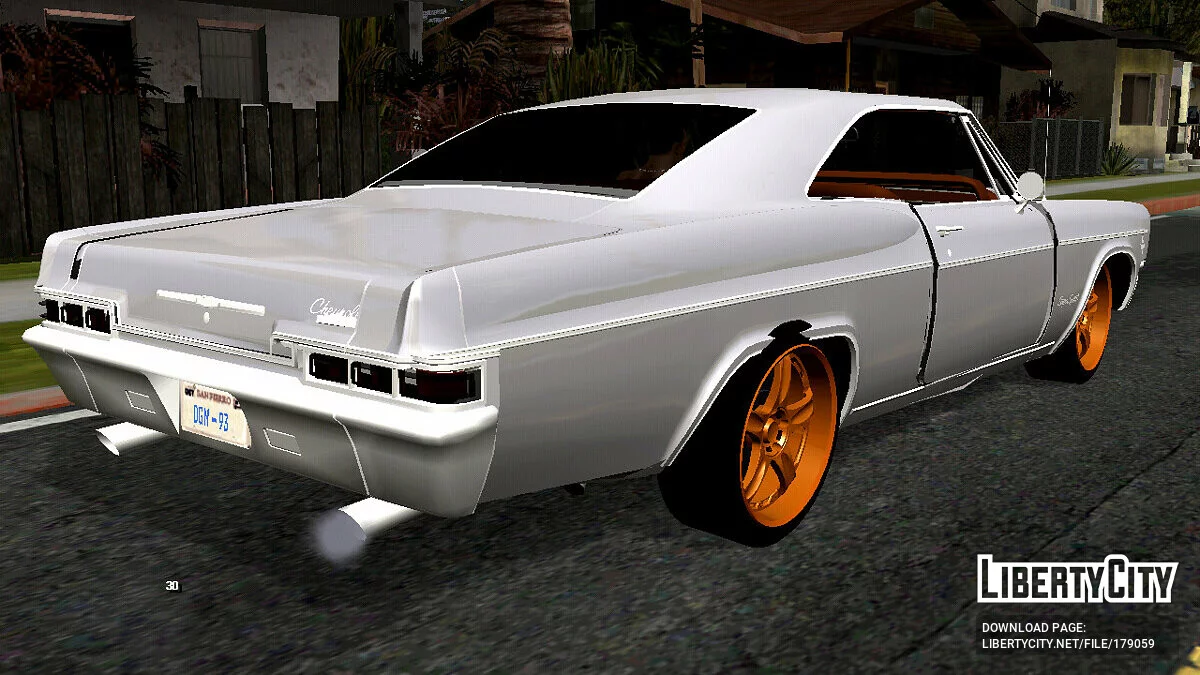 Chevrolet Impala Super Sport 1969 (тільки DFF) / GTA San Andreas (iOS, Android)