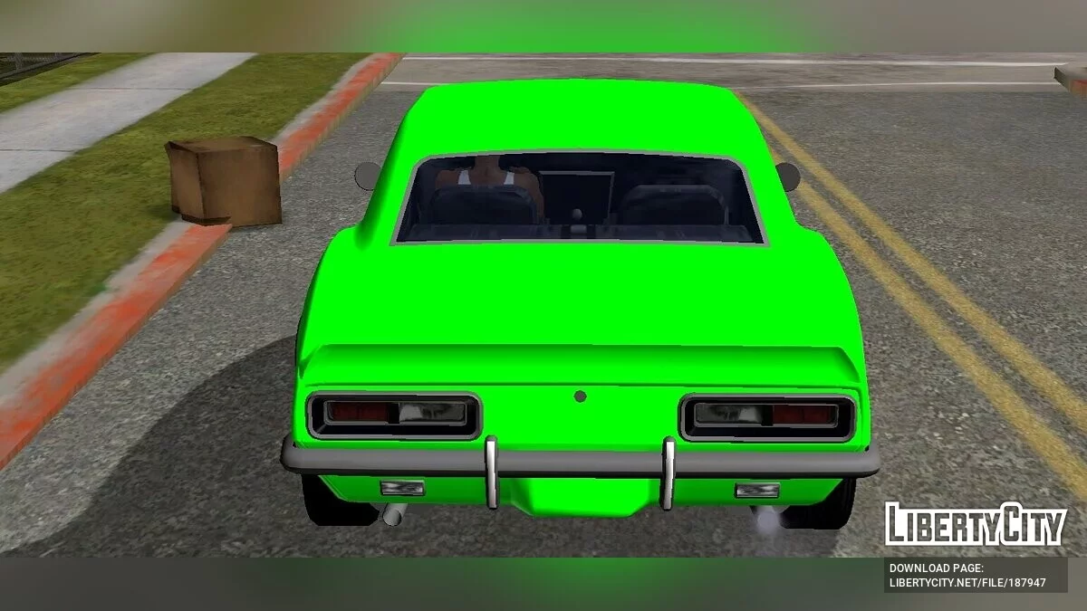 Chevrolet Camaro SS 1967 (DFF seulement) / GTA San Andreas (iOS, Android)