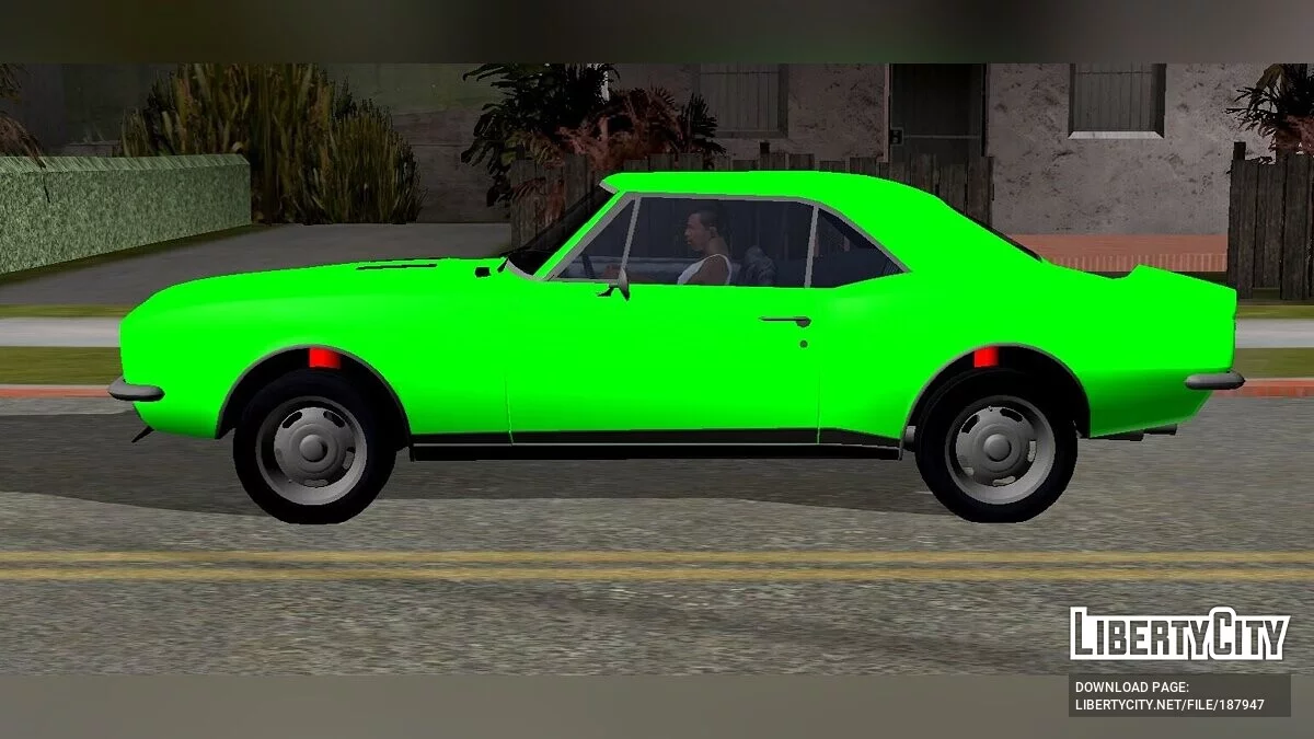 Chevrolet Camaro SS 1967 (DFF seulement) / GTA San Andreas (iOS, Android)