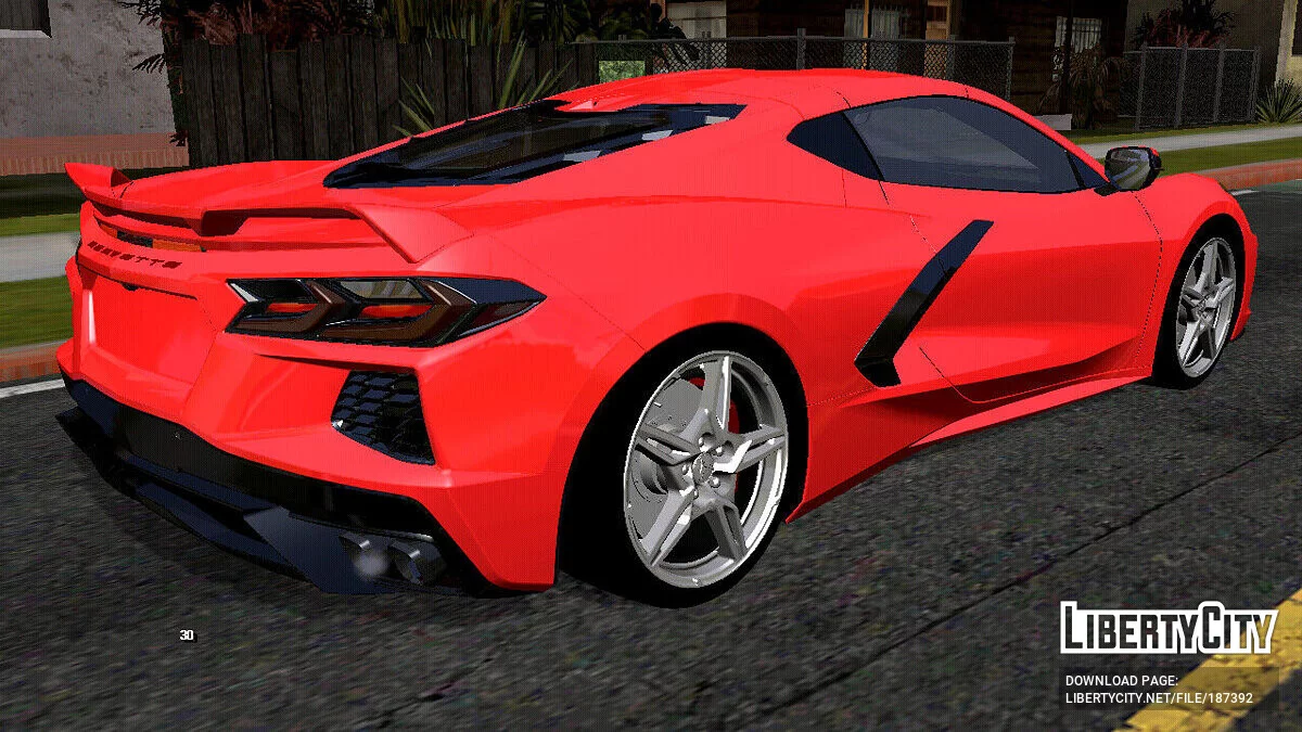 شيفروليه كورفيت 2019 (DFF فقط) / GTA سان أندرياس (iOS، أندرويد)