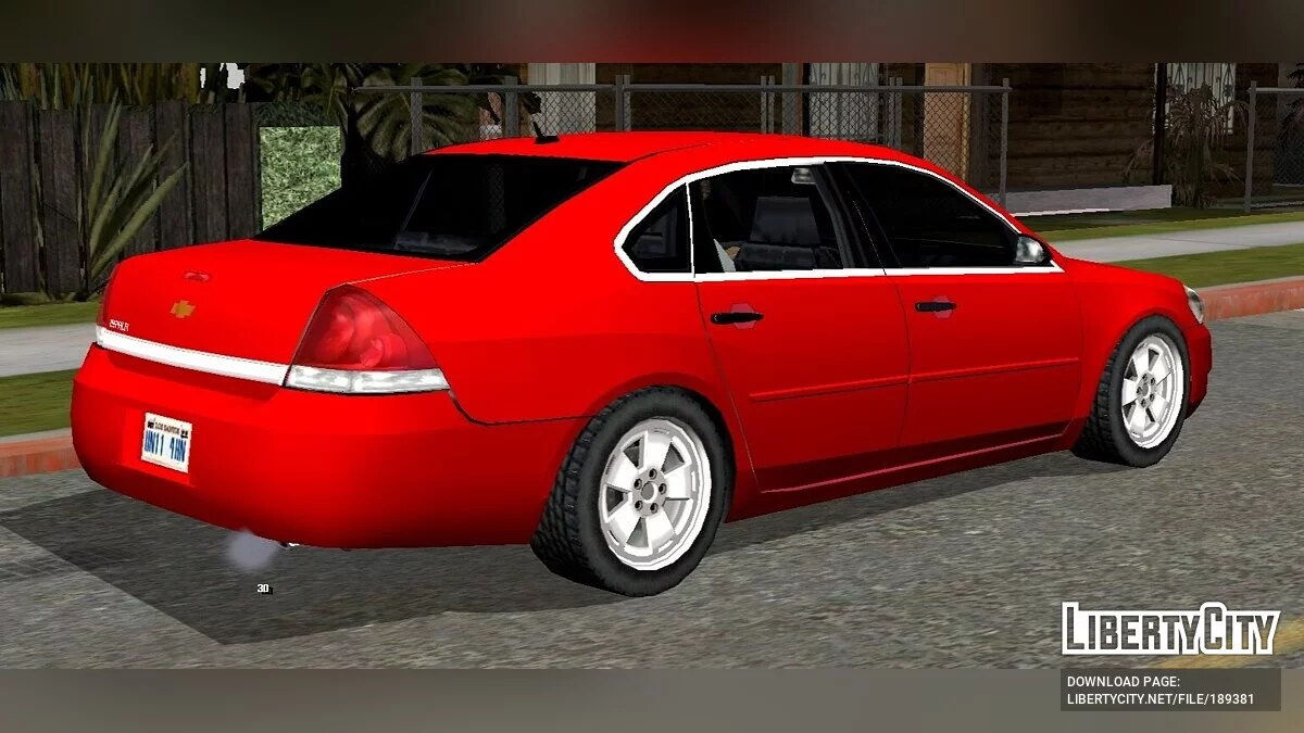 2007 Chevrolet Impala (тільки DFF) / GTA San Andreas (iOS, Android)