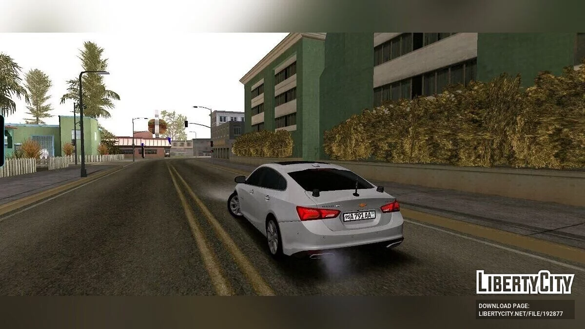 Chevrolet Malibu Сток Версія / GTA San Andreas (iOS, Android)