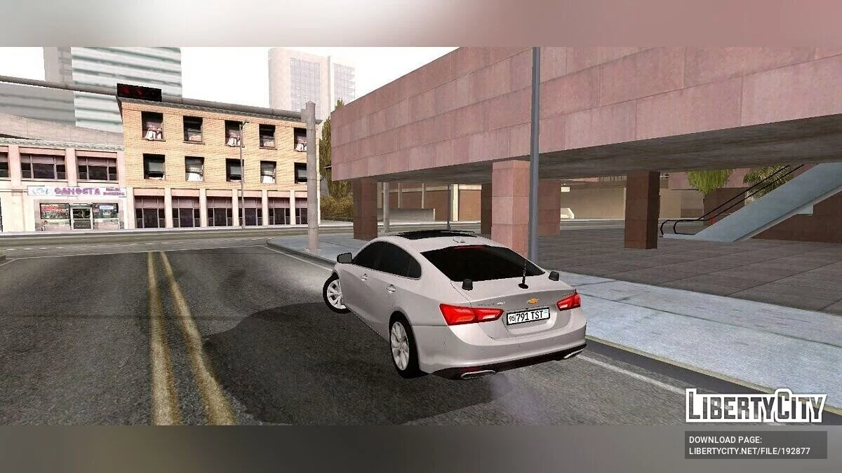 Chevrolet Malibu Сток Версія / GTA San Andreas (iOS, Android)