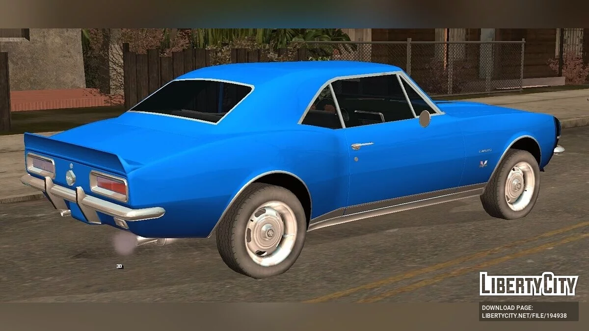 Chevrolet Camaro SS / GTA San Andreas (iOS, Android)