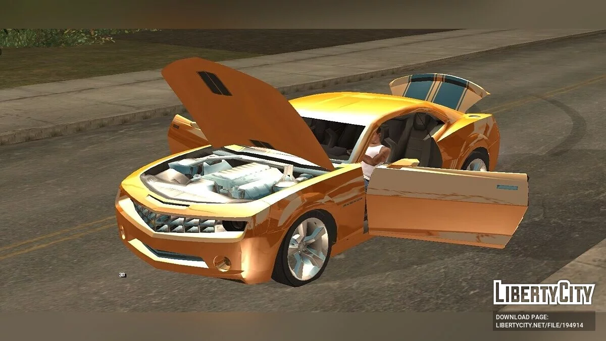 Chevrolet Camaro / GTA San Andreas (iOS, Android)