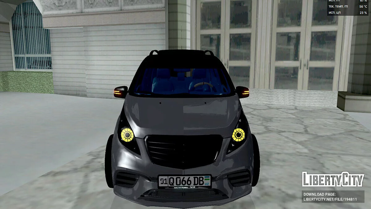 Chevrolet Spark 066 Tuning / GTA San Andreas (iOS, Android)
