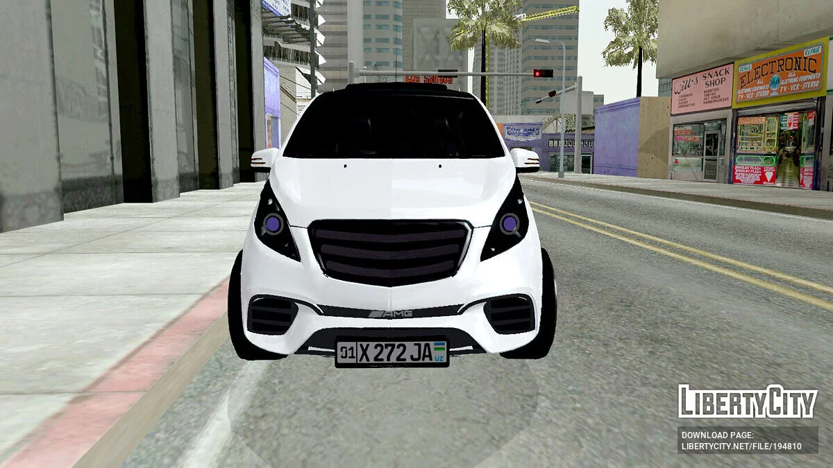 Chevrolet Spark 272 Tuning / GTA San Andreas (iOS, Android)
