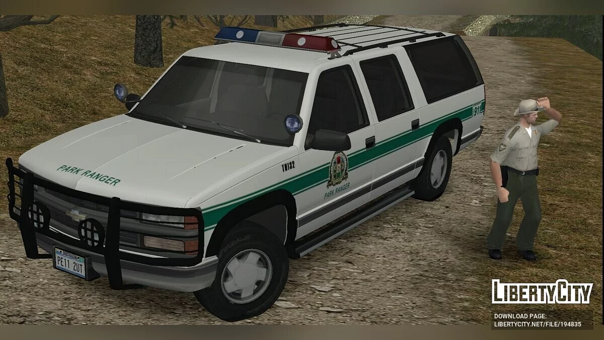 Chevrolet Suburban 92-98 Police Cruiser / GTA سان أندرياس (iOS، أندرويد)