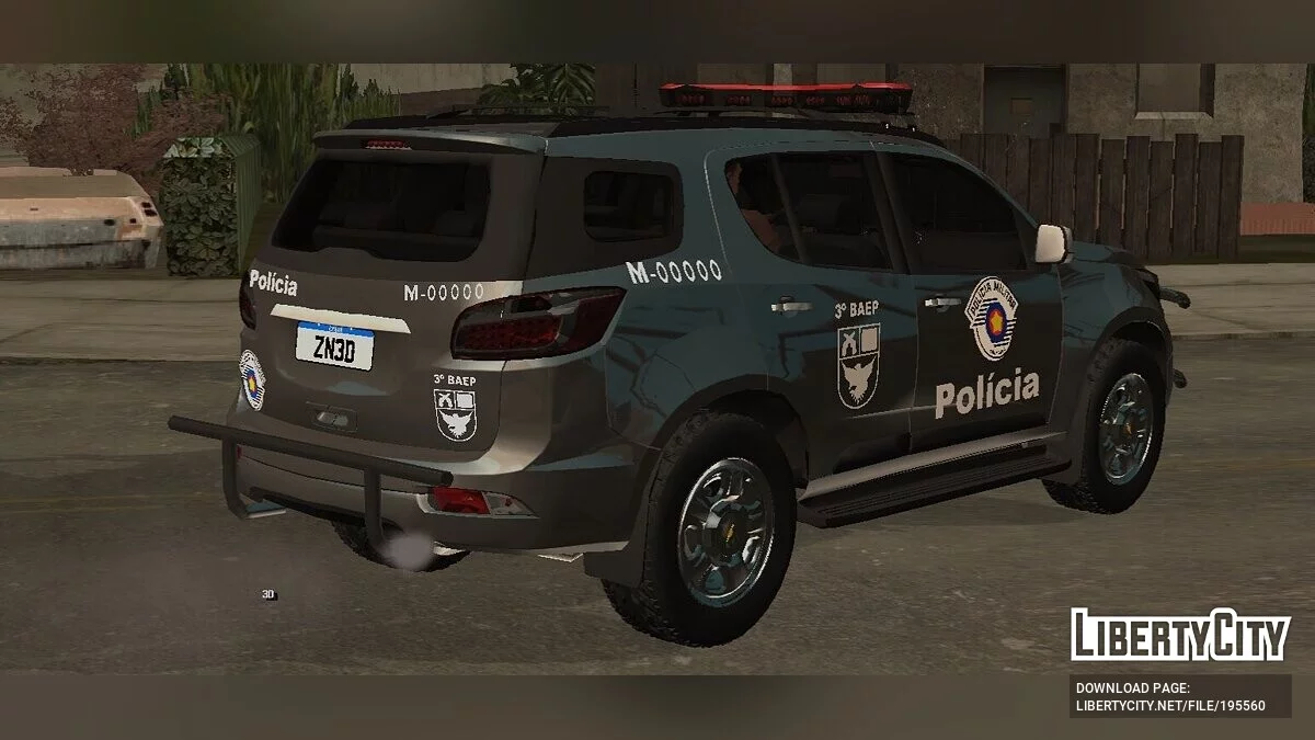 Chevrolet Police (только DFF) / GTA سان أندرياس (iOS، أندرويد)