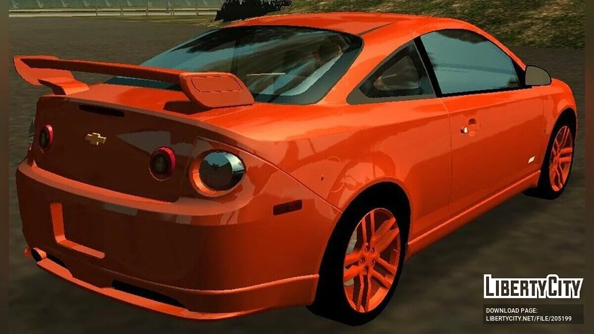 2009 Chevrolet Cobalt SS (тільки DFF) / GTA San Andreas (iOS, Android)
