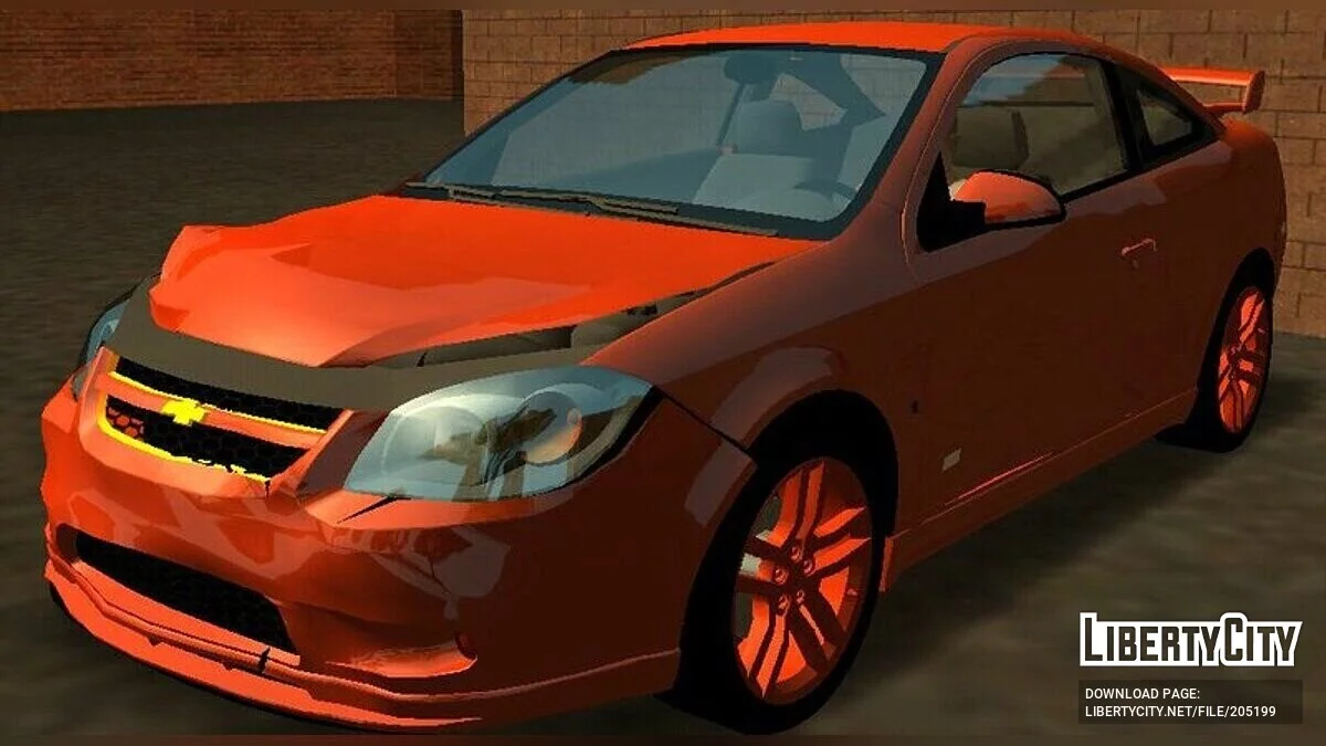 2009 Chevrolet Cobalt SS (тільки DFF) / GTA San Andreas (iOS, Android)