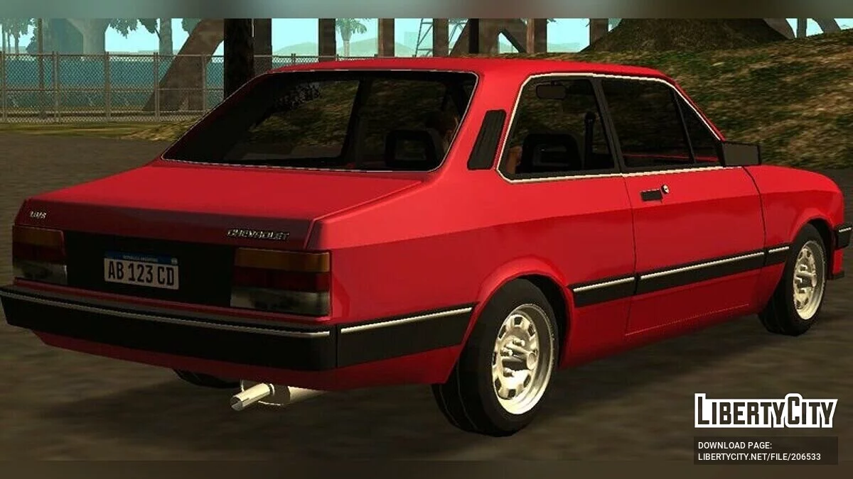 Chevrolet Chevette Argentina (тільки DFF) / GTA San Andreas (iOS, Android)