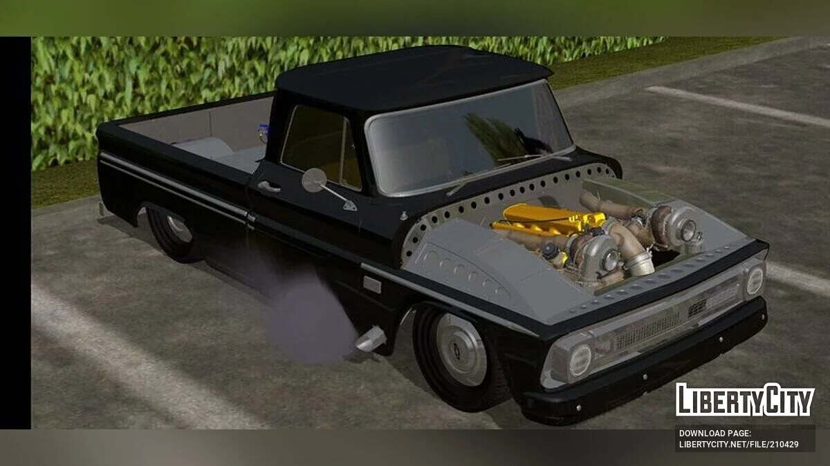 Chevrolet C10 Tiffany 1963 / GTA San Andreas (iOS, Android)