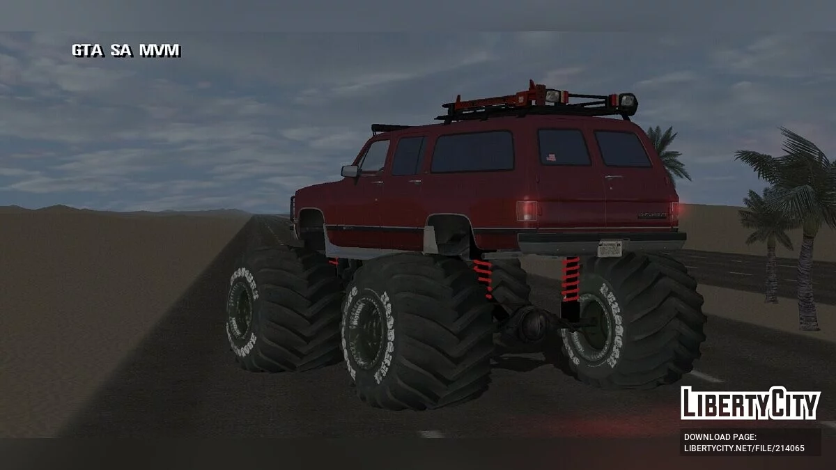 Chevrolet Monster V1 / GTA San Andreas (iOS, Android)
