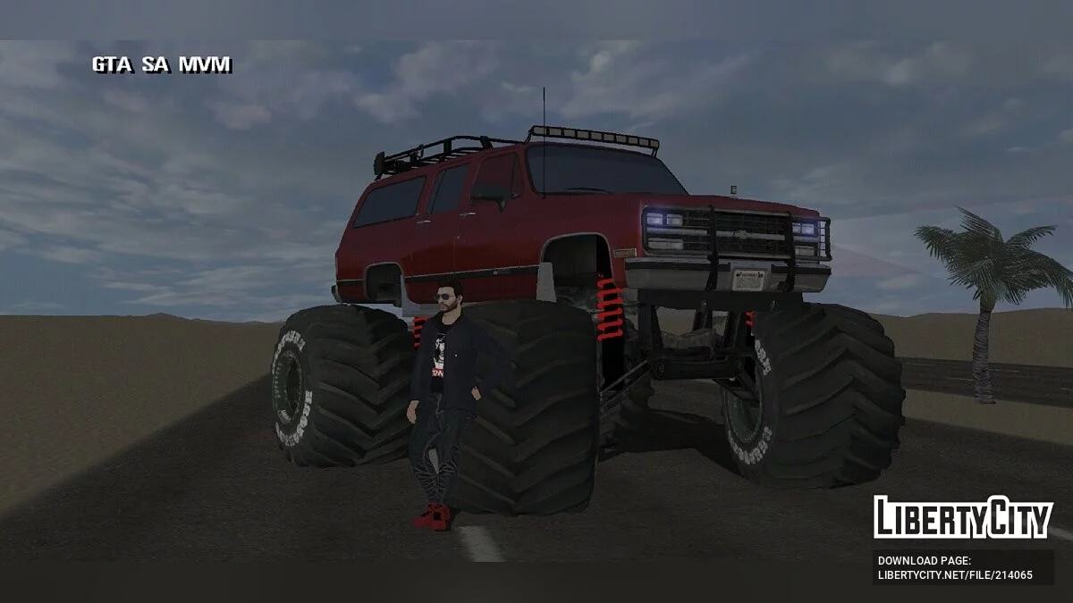 Chevrolet Monster V1 / GTA San Andreas (iOS, Android)
