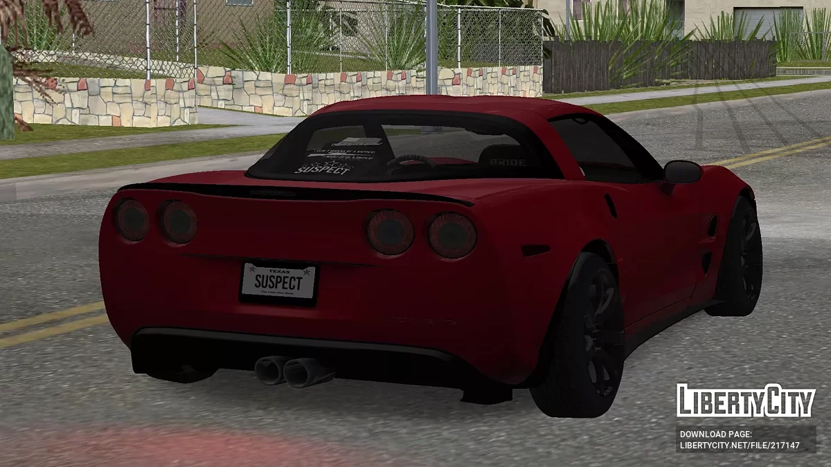 Chevrolet Corvette C6 / GTA San Andreas (iOS, Android)