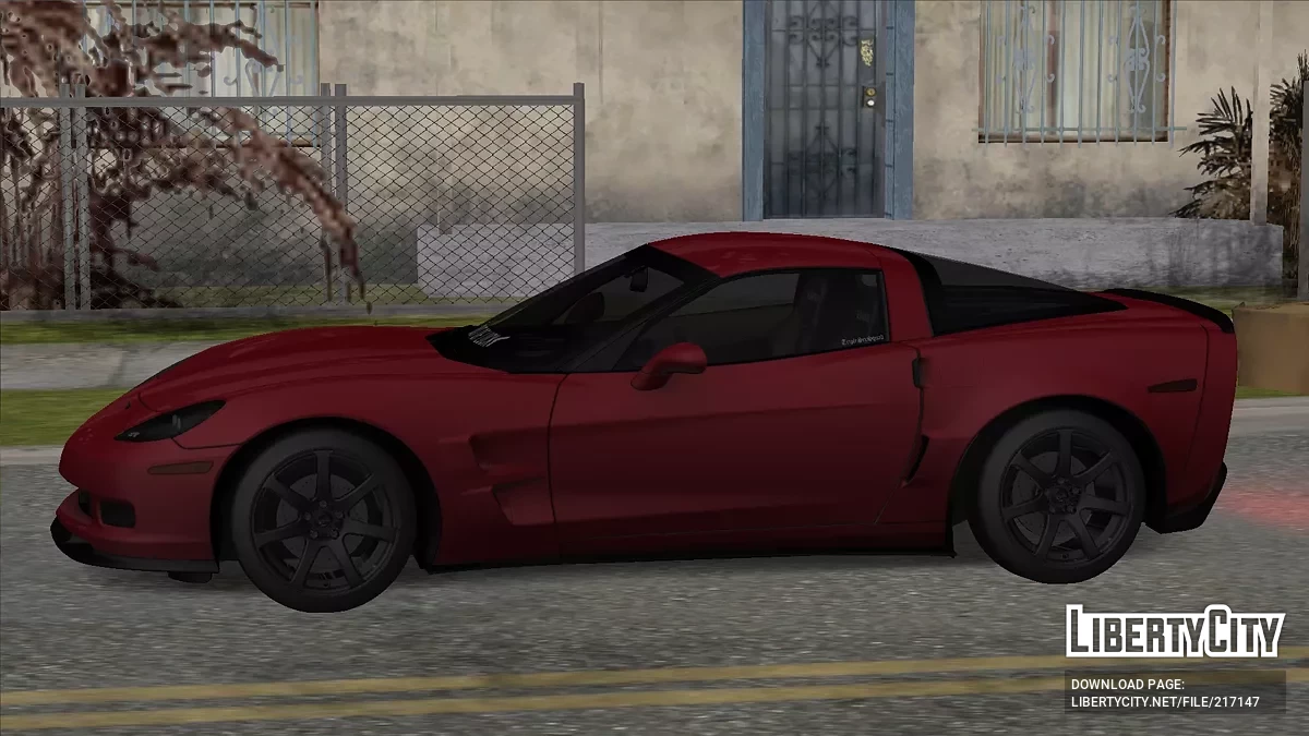 Chevrolet Corvette C6 / GTA San Andreas (iOS, Android)
