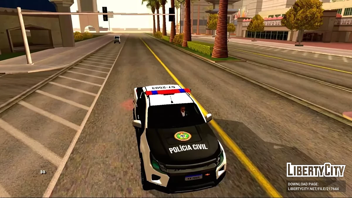 Chevrolet S10 2022 PCERJ / GTA San Andreas (iOS, Android)