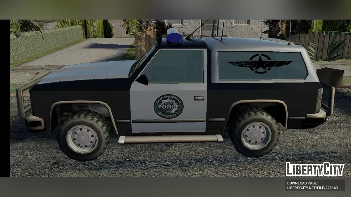 Rancher Policial Atualizado / GTA San Andreas (iOS, Android)