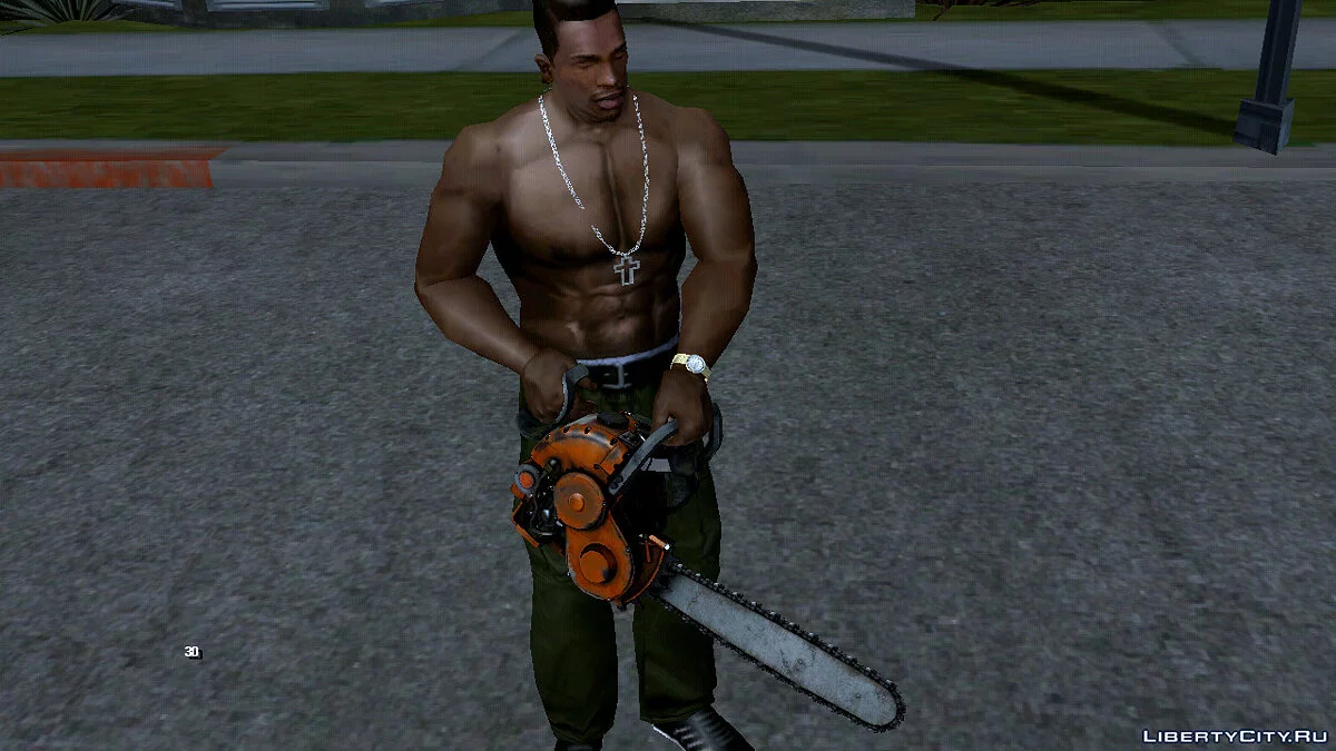 Якісна бензопила / GTA San Andreas (iOS, Android)