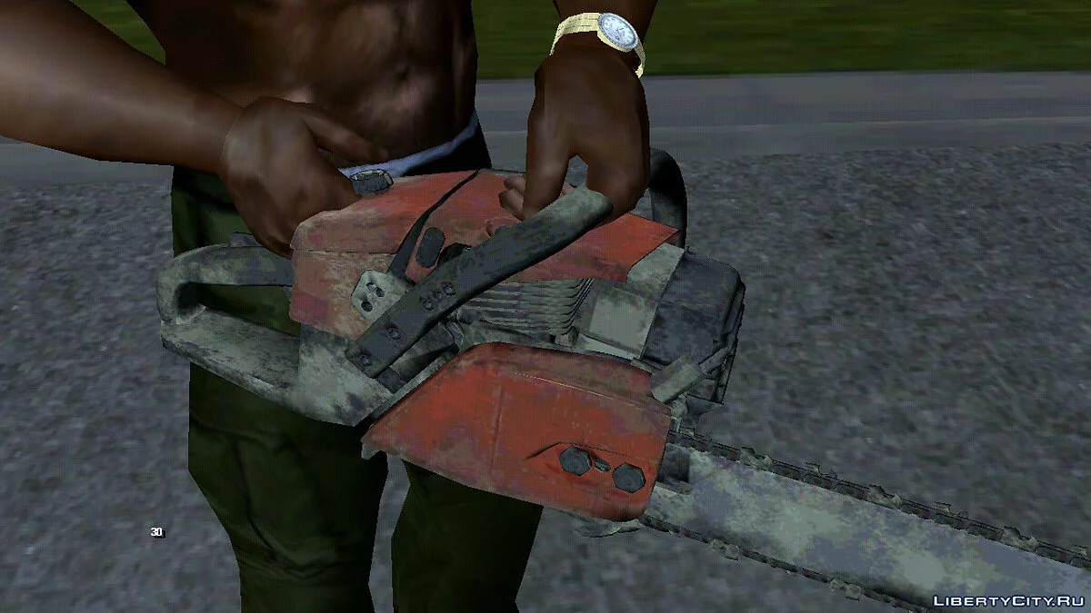 Verbesserte Kettensäge / GTA San Andreas (iOS, Android)
