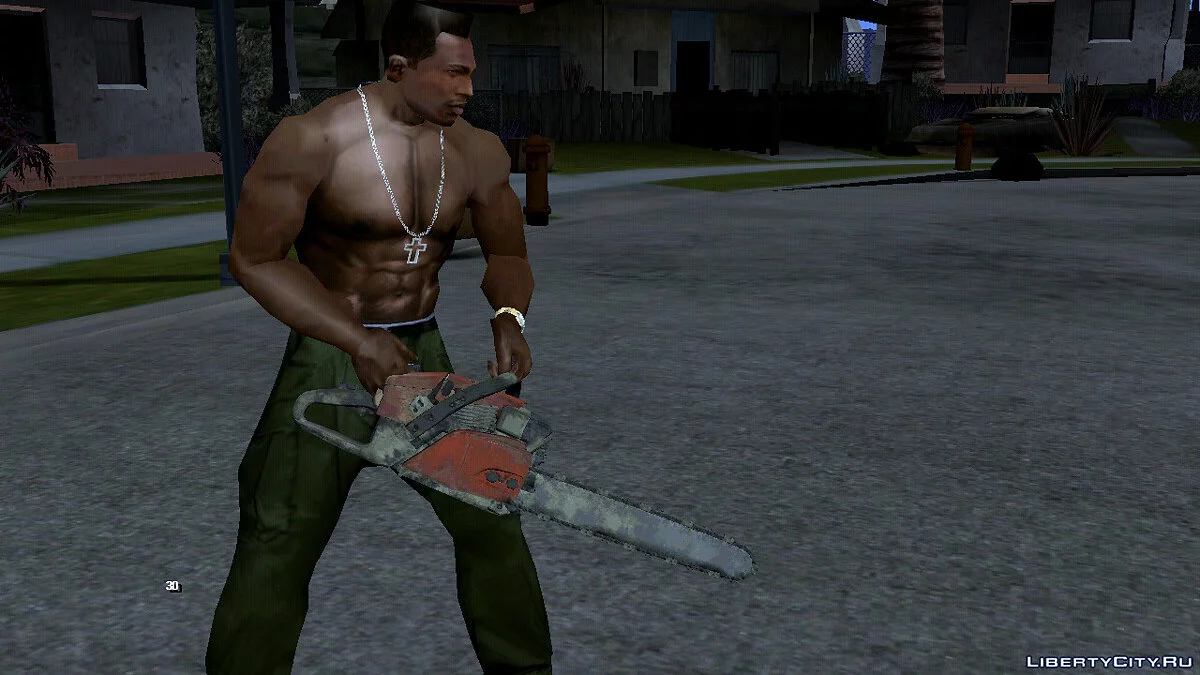 Verbesserte Kettensäge / GTA San Andreas (iOS, Android)