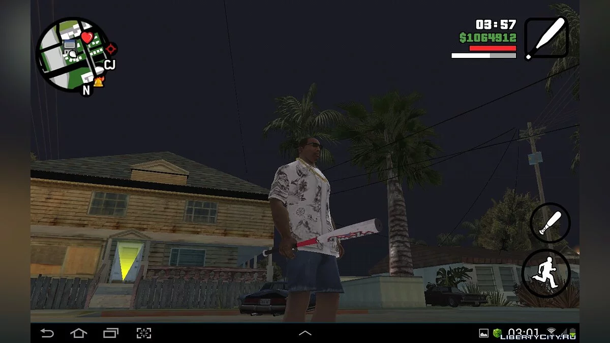 HD Weapons Pack for GTA SA Android/iOS / GTA San Andreas (iOS, Android)