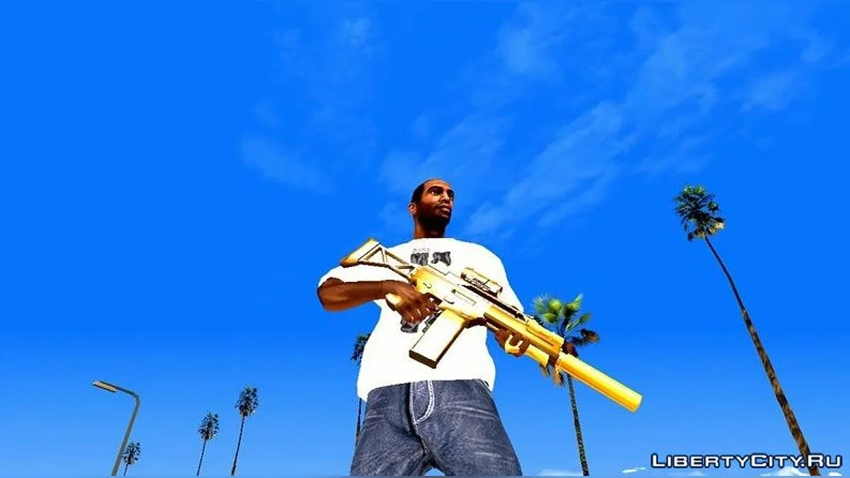GTA 5 Weapon Pack (DFF Only) / GTA San Andreas (iOS, Android)