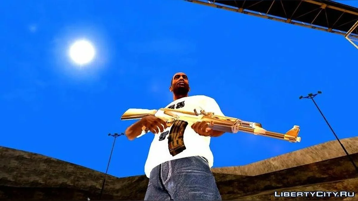 GTA 5 Weapon Pack (DFF Only) / GTA San Andreas (iOS, Android)