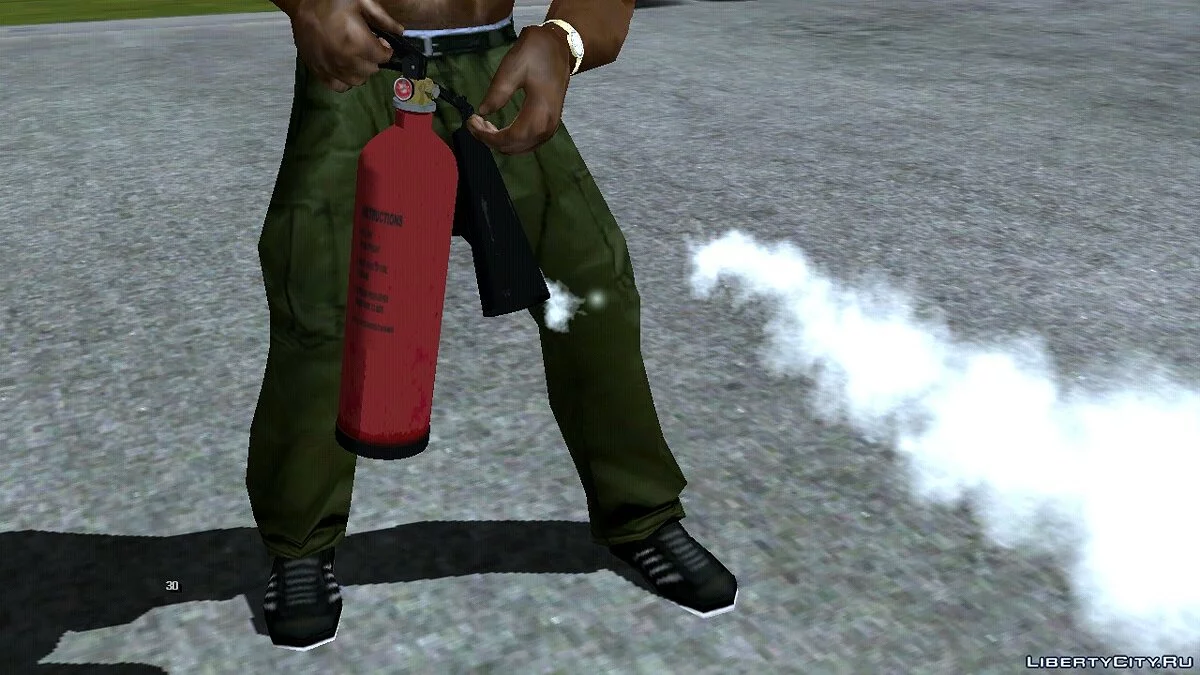 Insanity武器包+增强图标合集 / GTA San Andreas (iOS, Android)
