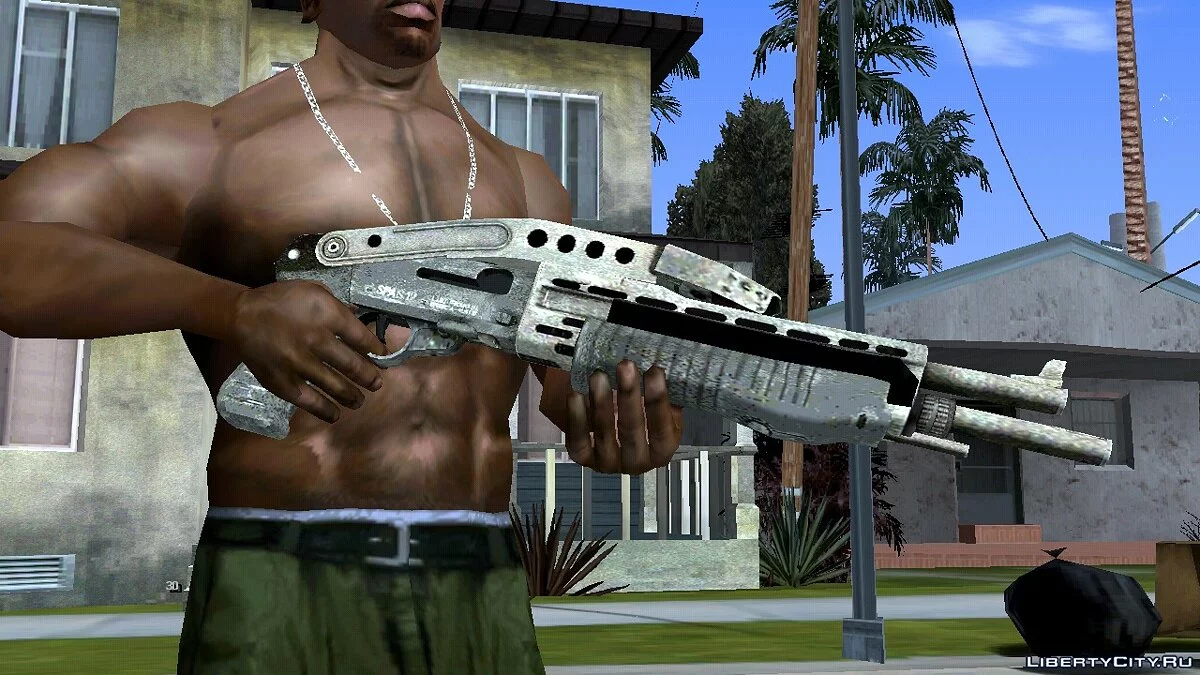 Insanity武器包+增强图标合集 / GTA San Andreas (iOS, Android)