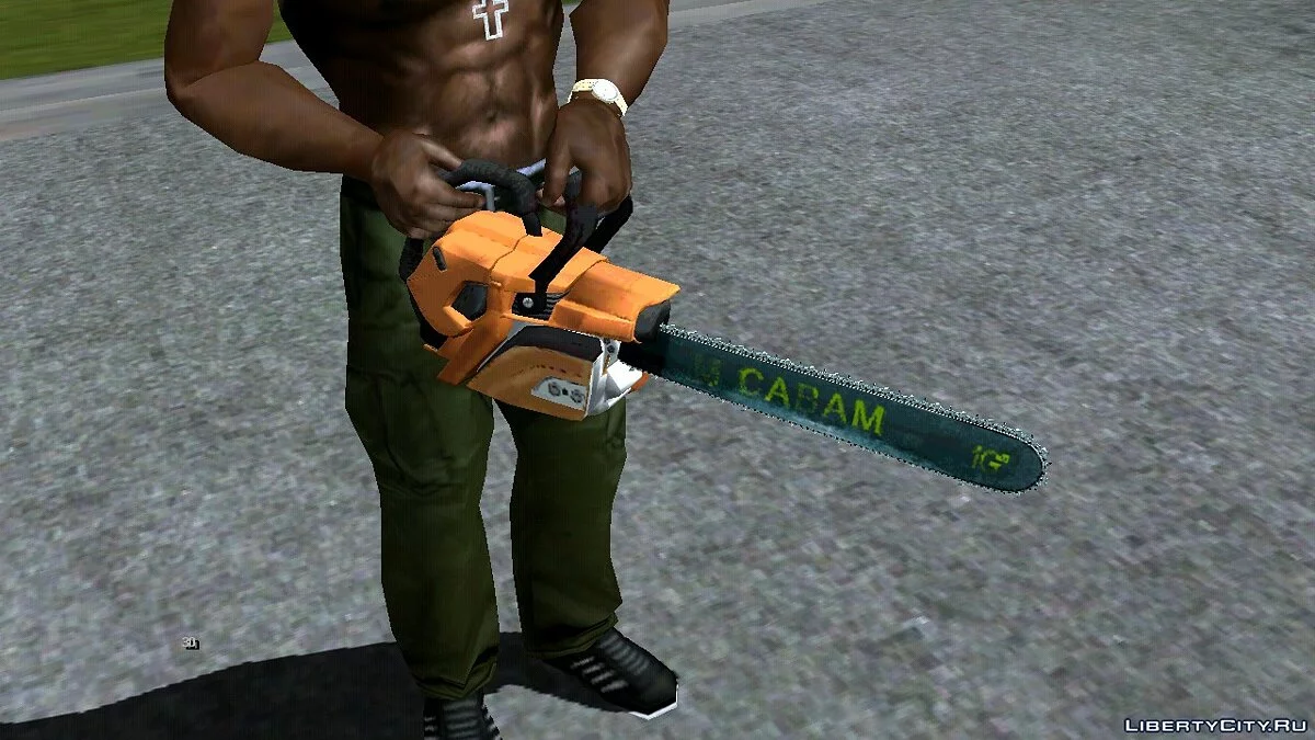 Insanity武器包+增强图标合集 / GTA San Andreas (iOS, Android)